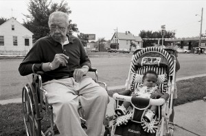 “Elderly Man and Child, St. Paul, Minnesota.” From Frogtown: Photographs and Conversation in an Urban Neighborhood, 1993-1995.