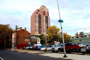 After remaining vacant for decades, the site of the building collapse recently became a parking lot.