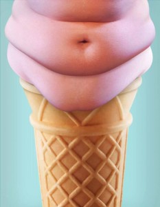 A French anti-obesity ad via imagur.