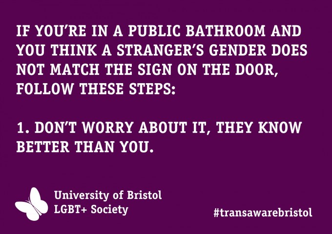 Via University of Bristol LGBT+ Society, http://lgbtplusbristol.org.uk , source URL: http://lgbtplusbristol.org.uk/wp-content/uploads/2012/08/image1.jpg , see: http://epigram.org.uk/2014/11/transgender-bathroom-signs-at-bristol-uni-go-viral/