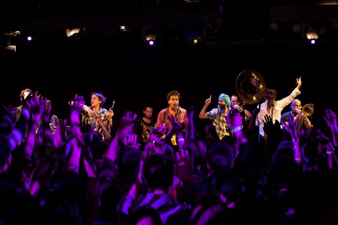 Red Baraat works to overcome barriers between band and audience. Courtesy Jainsounds.com.